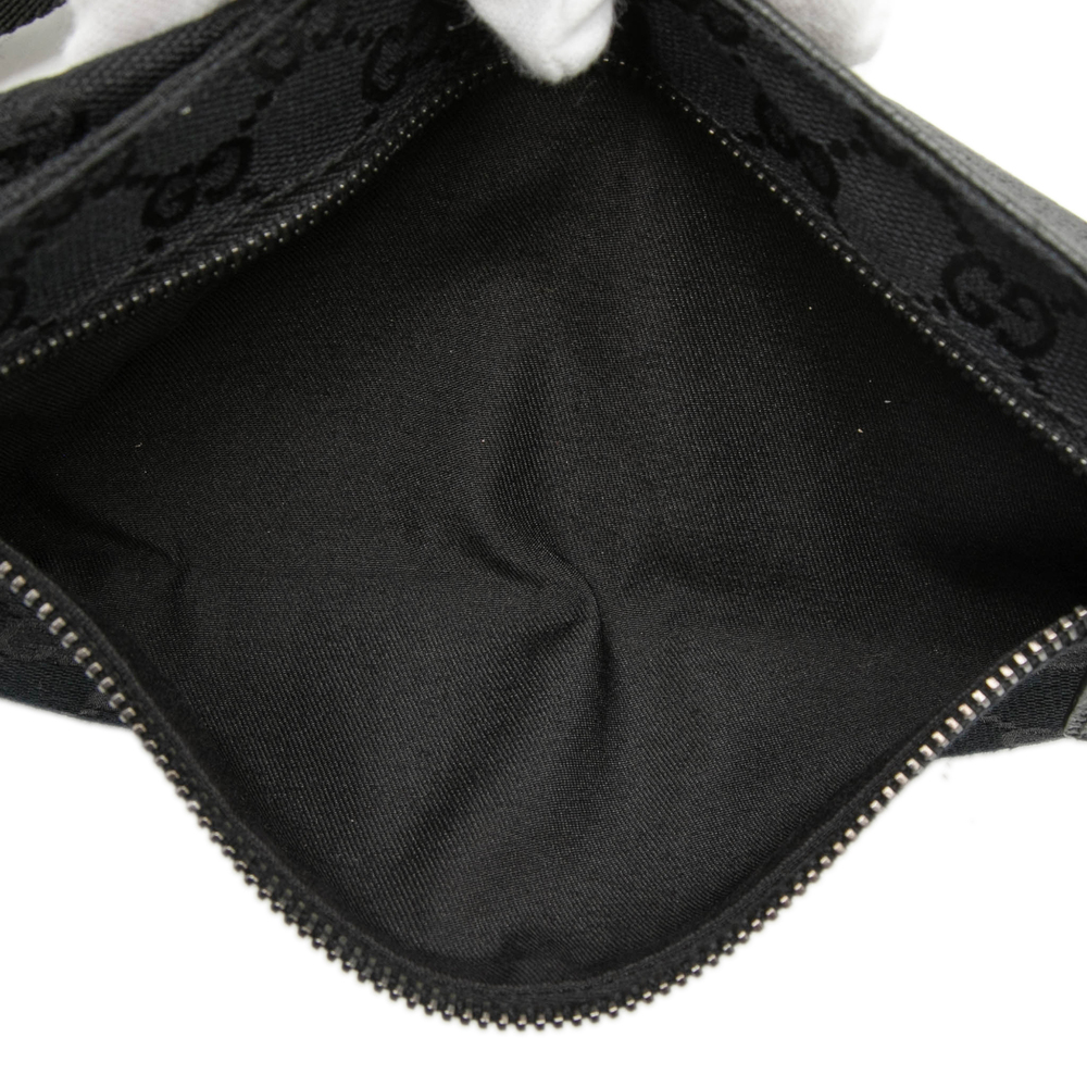 Pre-Loved Gucci GG Canvas Double Pocket Belt Bag - Picture 4 of 7